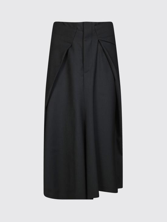 26SS 빅토리아 베컴 미디 스커트 1226WSK007224A 1 Black - VICTORIA BECKHAM