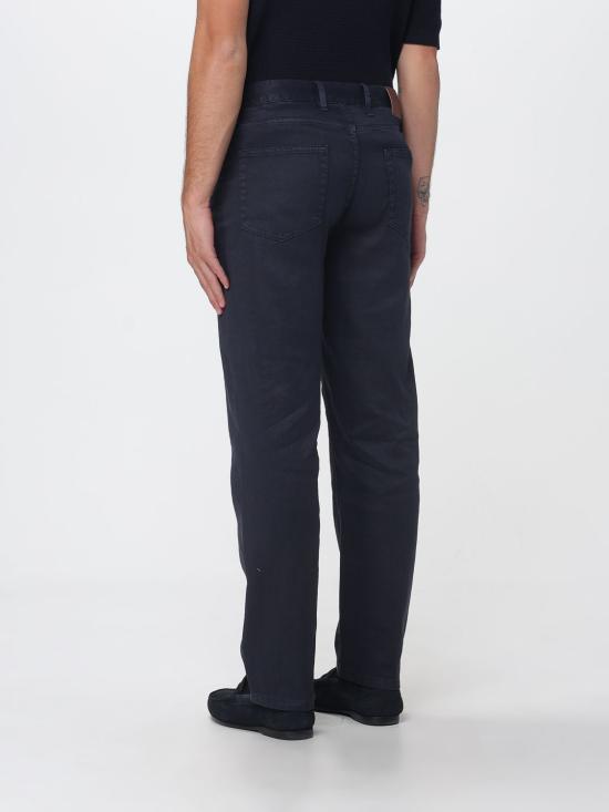 26SS 에르메네질도제냐 스트레이트 팬츠 508UHP16A3 B09 Navy - ERMENEGILDO ZEGNA