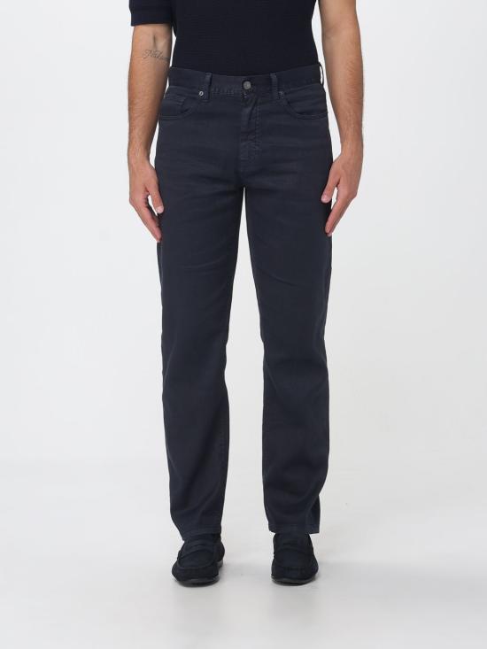 26SS 에르메네질도제냐 스트레이트 팬츠 508UHP16A3 B09 Navy