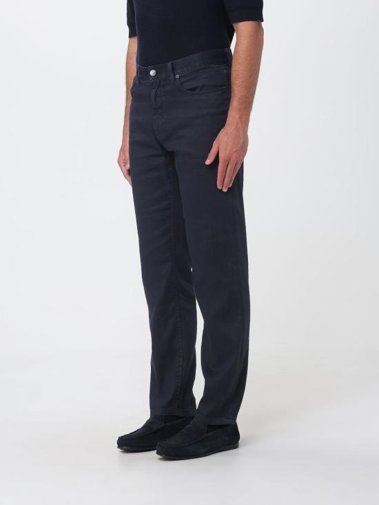 26SS 에르메네질도제냐 스트레이트 팬츠 508UHP16A3 B09 Navy - ERMENEGILDO ZEGNA