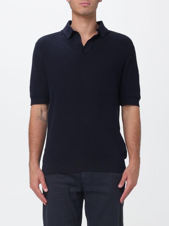 26SS 에르메네질도제냐 폴로 티셔츠 C31UHC26A3 B09 Navy