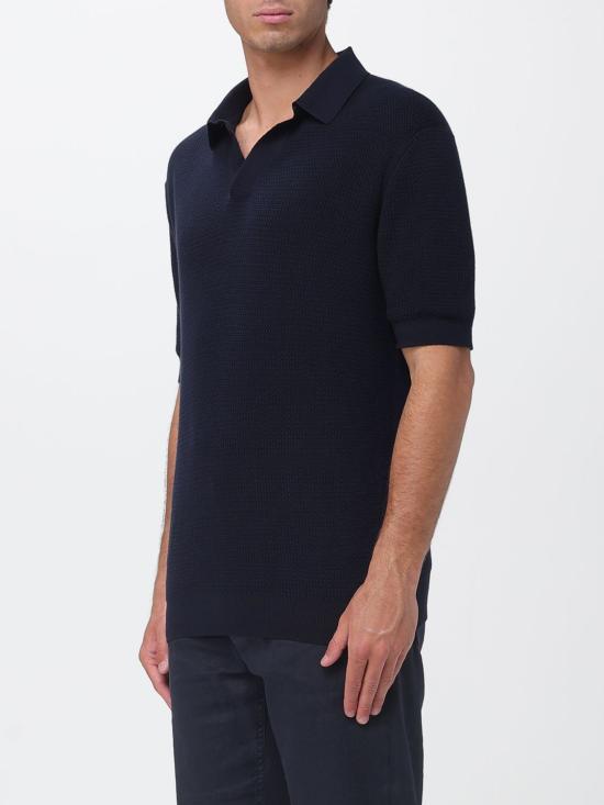 26SS 에르메네질도제냐 폴로 티셔츠 C31UHC26A3 B09 Navy - ERMENEGILDO ZEGNA