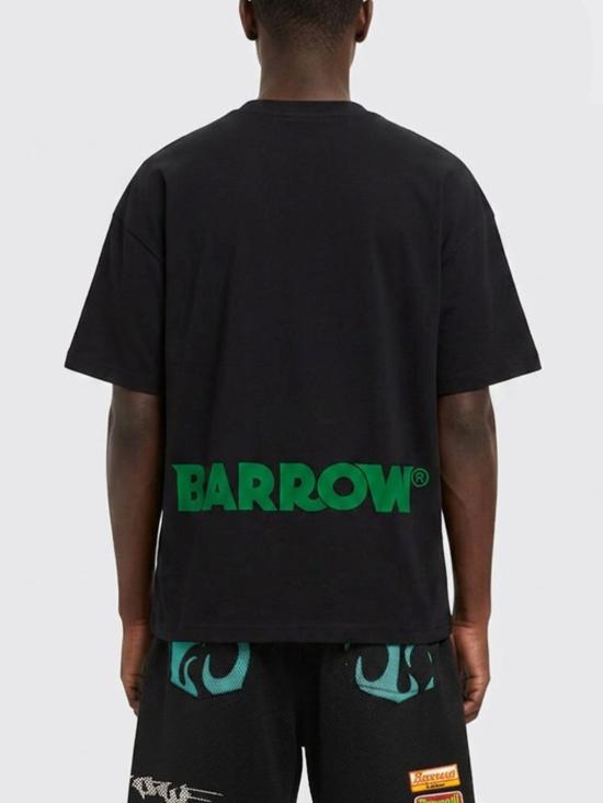 26SS 바로우 반팔 티셔츠 S6BWUATH003 110 Black - BARROW