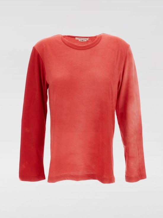 26SS 꼼데가르송 반팔 티셔츠 GQT030051 1 Red - COMME DES GARCONS