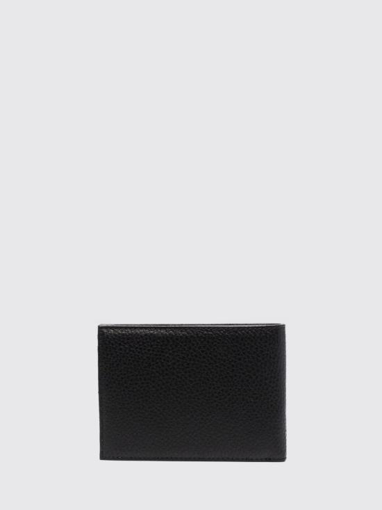 26SS 엠포리오 아르마니 텀블 레더 코인 퍼스 반지갑 Y4R166Y068E 80001 Black - EMPORIO ARMANI