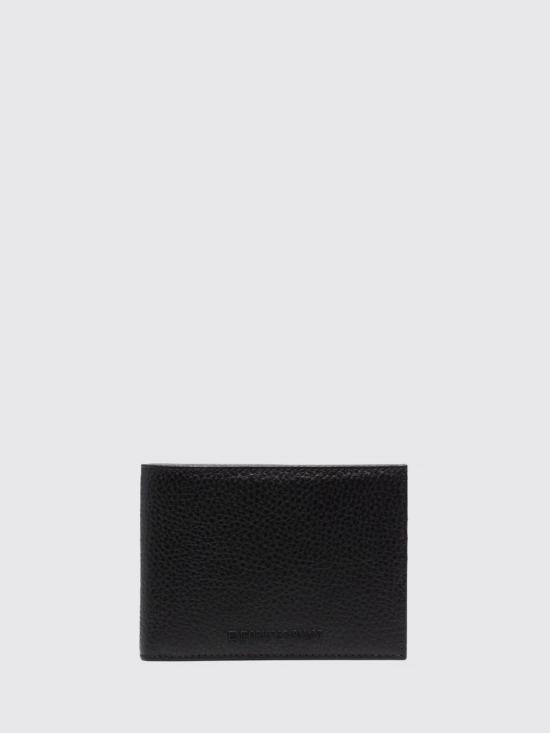 26SS 엠포리오 아르마니 텀블 레더 코인 퍼스 반지갑 Y4R166Y068E 80001 Black