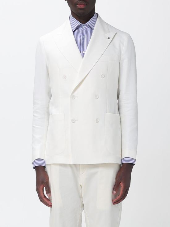 26SS 딸리아토레 수트 자켓 1SMC20K340305U EX852 Yellow Cream