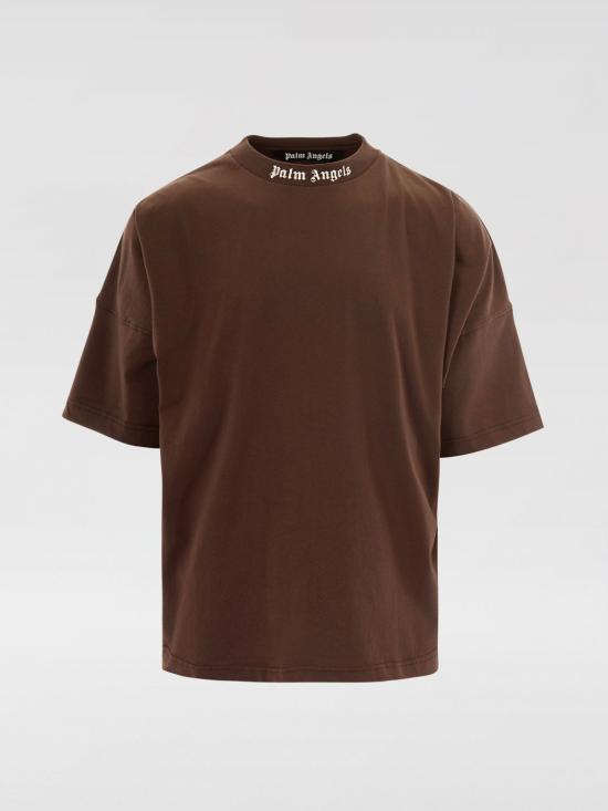 26SS 팜앤젤스 반팔 티셔츠 PMAA10BS26JER001 6003 Brown - PALM ANGELS