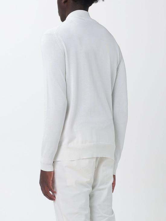 26SS 발렌타인 집업 니트 B2K03614CP7 10144 White - BALLANTYNE