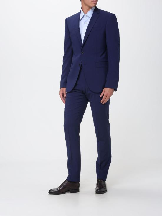 26SS 에르메네질도제냐 긴팔 셔츠 9RS4PA301353A3 432 Gnawed Blue - ERMENEGILDO ZEGNA