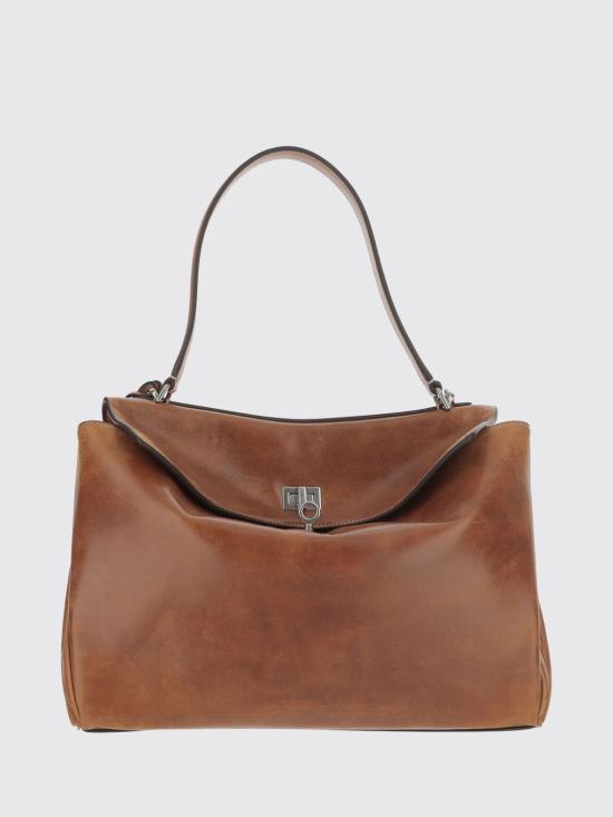26SS 발렌시아가 로데오 스몰 핸드백 7897792ABP7 2753 Brown
