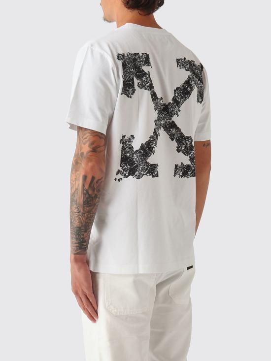 26SS 오프화이트 반팔 티셔츠 4MAA027S26J0071 100 White - OFF WHITE