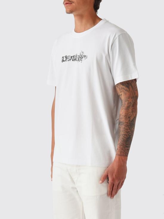 26SS 오프화이트 반팔 티셔츠 4MAA027S26J0071 100 White - OFF WHITE