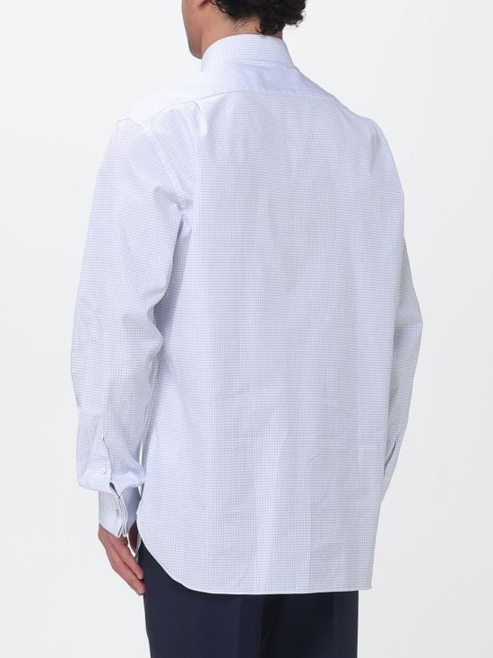 26SS 에르메네질도제냐 긴팔 셔츠 9RS4PA301057A3 436 Gnawed Blue - ERMENEGILDO ZEGNA
