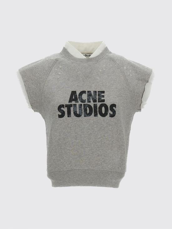 26SS 아크네 스튜디오 스웨터 AI0182 990 Grey - ACNE STUDIOS