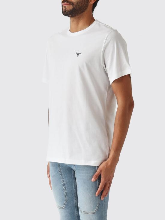 26SS 바버 반팔 티셔츠 MTS0331 WH11 White - BARBOUR