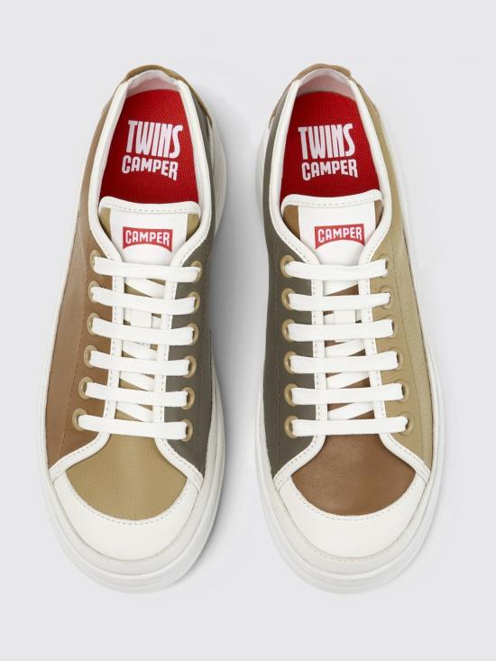 26SS 캠퍼 트윈스 레더 스니커즈 K201626 019 TWINS 0 Multicolor - CAMPER