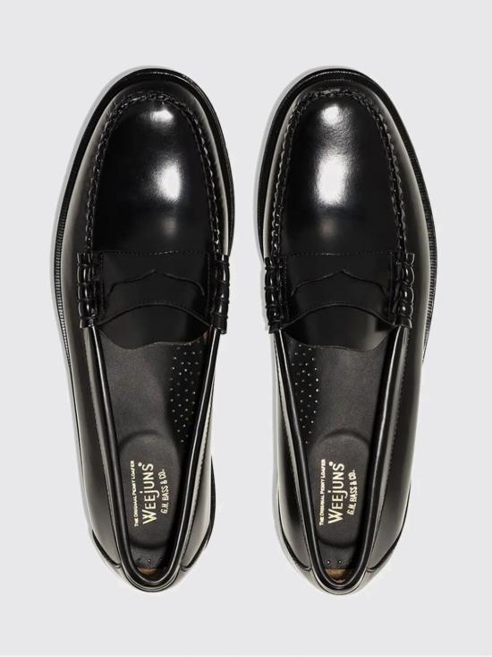 26SS 지에이치 바스앤코 위준 II 라손 페니 로퍼 슬립온 페니 로퍼 BA11010H Black - G.H. BASS & CO.