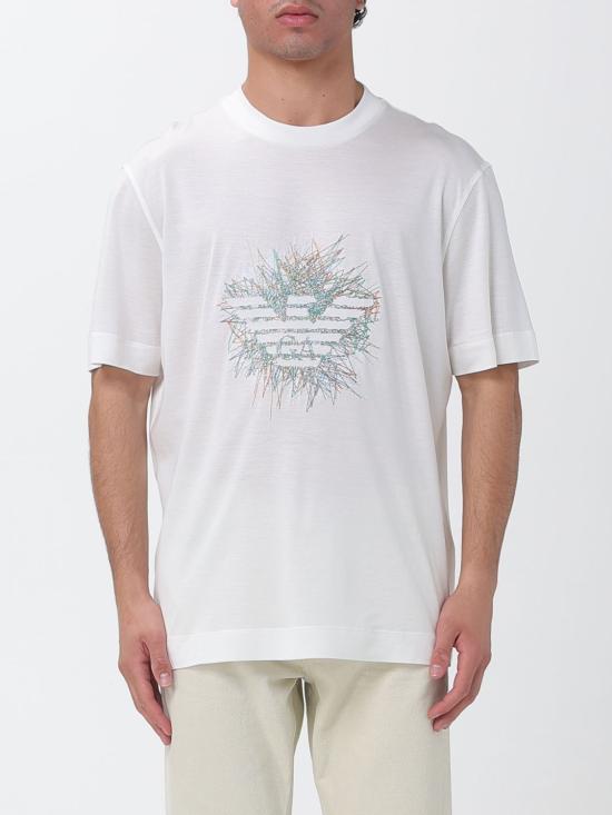 26SS 바버 폴로 티셔츠 MML1445 WH11 White