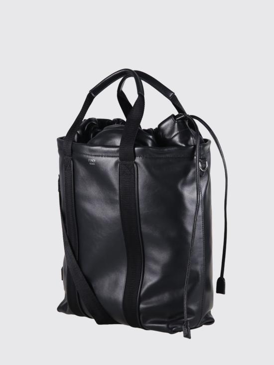 26SS 펜디 플럭스 쇼핑 백 7VA674AV8B F0GXN Black - FENDI