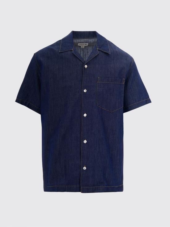 26SS 라코스테 반팔 셔츠 CH1869 MK9 Denim - LACOSTE