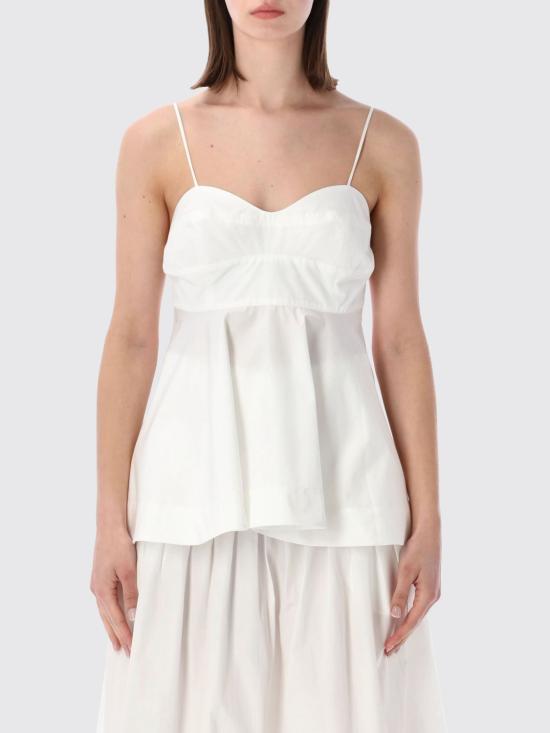 26SS 로에 긴팔 티셔츠 41920126 100 White