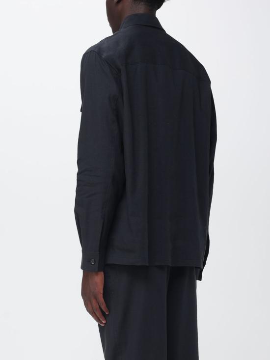 26SS 파올로페코라 긴팔 셔츠 G0523632 9000 Black - PAOLO PECORA