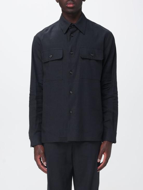 26SS 파올로페코라 긴팔 셔츠 G0523632 9000 Black