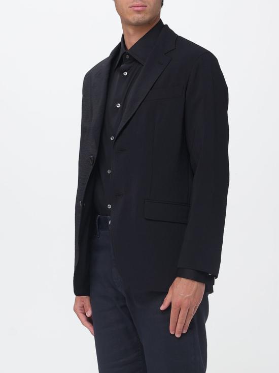 26SS 엠포리오 아르마니 자켓 EM005351AF13674 UC001 Black - EMPORIO ARMANI