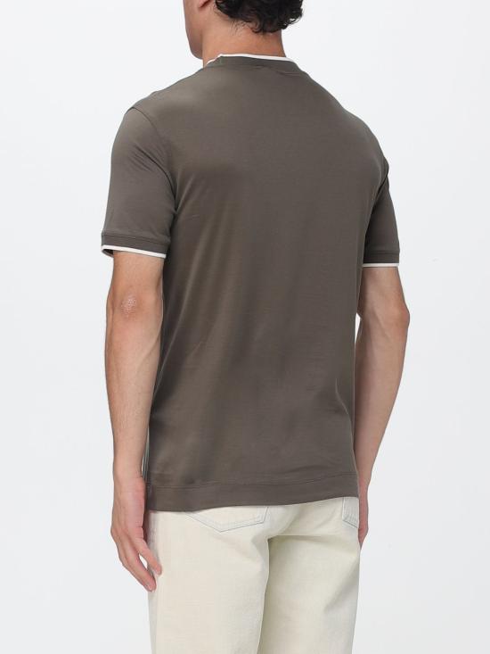26SS 엠포리오 아르마니 반팔 티셔츠 EM005271AF10017 U6200 Beige - EMPORIO ARMANI