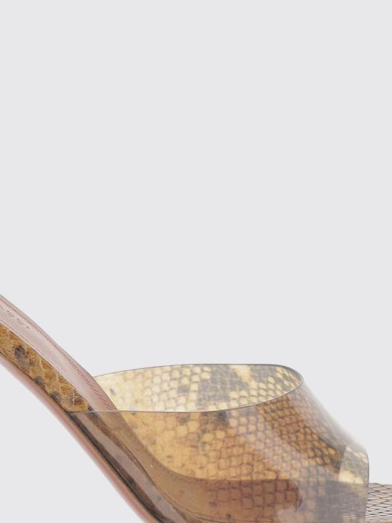 26SS 아미나 무아디 힐/펌프스 LUPITAGLASSSLIPPER95 TANSNAKE Red - AMINA MUADDI