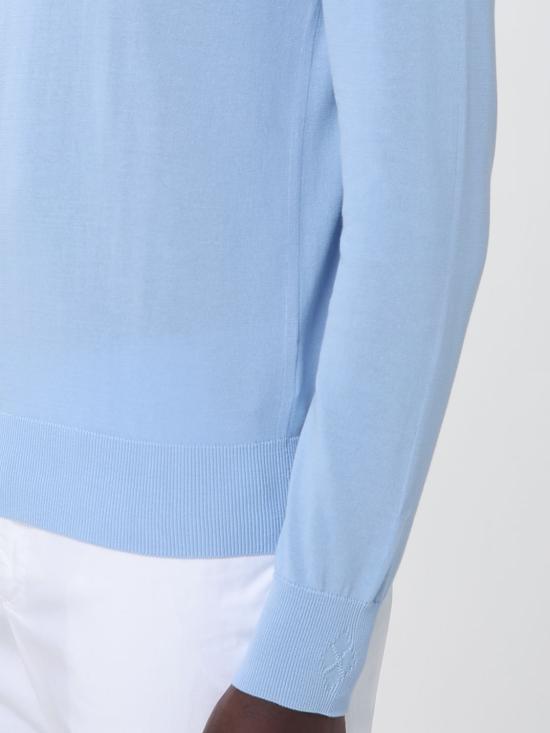 26SS 발렌타인 스웨터 B2P00014CP7 13091 Blue - BALLANTYNE