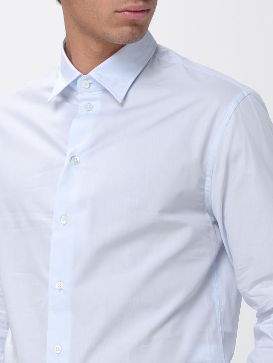 26SS 엠포리오 아르마니 긴팔 셔츠 EM000099TE20549 U9333 Gnawed Blue - EMPORIO ARMANI