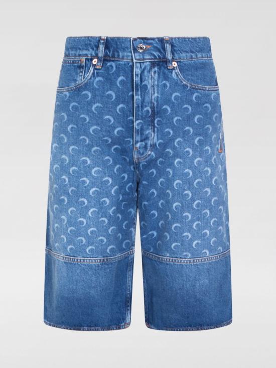 26SS 마린세르 데님 숏팬츠 USH004BCDEN0002 BL05 Gnawed Blue - MARINE SERRE