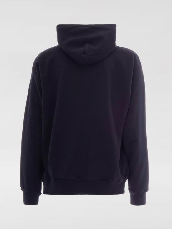 26SS 오프화이트 후드 티셔츠 OMBB085S26FLE00R 0001 Black - OFF WHITE