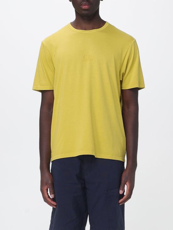 26SS 씨피 컴퍼니 20/1 저지 숏슬리브 티셔츠 20CMTS211A005697S 246 Mustard