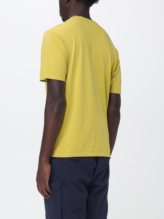26SS 씨피 컴퍼니 20/1 저지 숏슬리브 티셔츠 20CMTS211A005697S 246 Mustard - C.P. COMPANY
