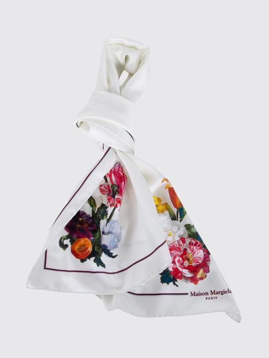 26SS 마르지엘라 머플러/스카프 S67TE0033M35977 002S White - MAISON MARGIELA