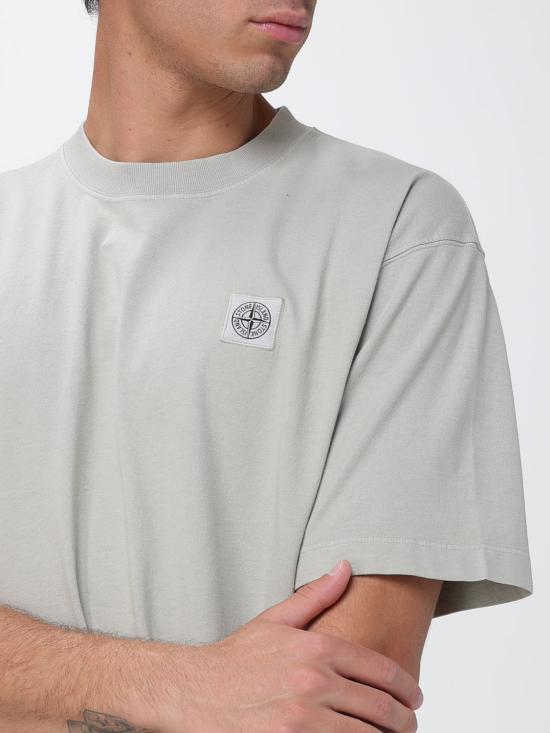 26SS 스톤 아일랜드 반팔 티셔츠 2100030S0115 V0061 Grey - STONE ISLAND
