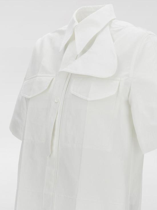 26SS 보테가베네타 셔츠 868895V6D10 9071 White - BOTTEGA VENETA