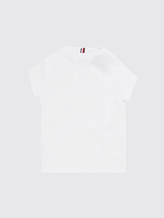 26SS [키즈] 타미힐피거 티셔츠 KB0KB10275 YBR White - TOMMY HILFIGER