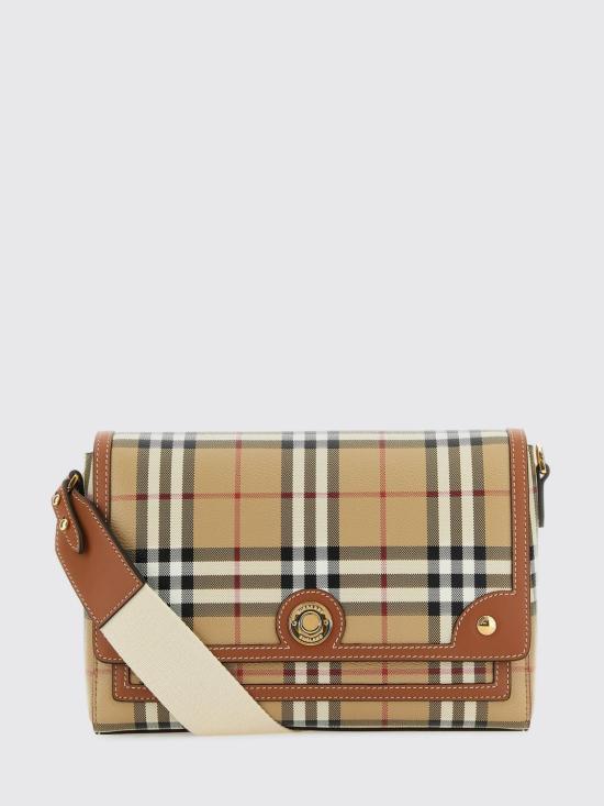 26SS 버버리 노트 체크 크로스백 8066226 Brown