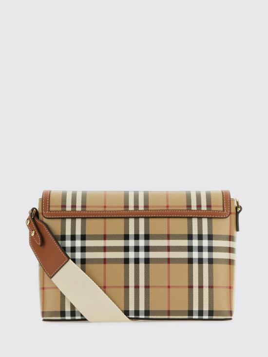 26SS 버버리 노트 체크 크로스백 8066226 Brown - BURBERRY