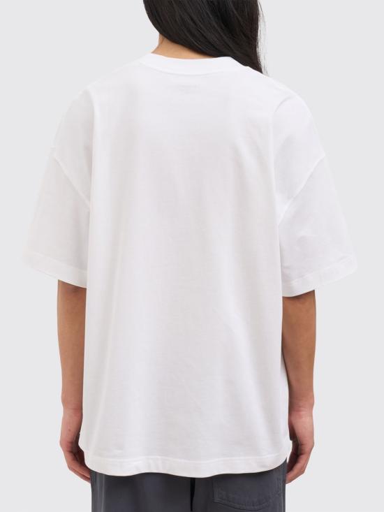 26SS 칼하트 WIP 숏슬리브 링크 스크립트 티셔츠 I031373 00AXX White - CARHARTT WIP