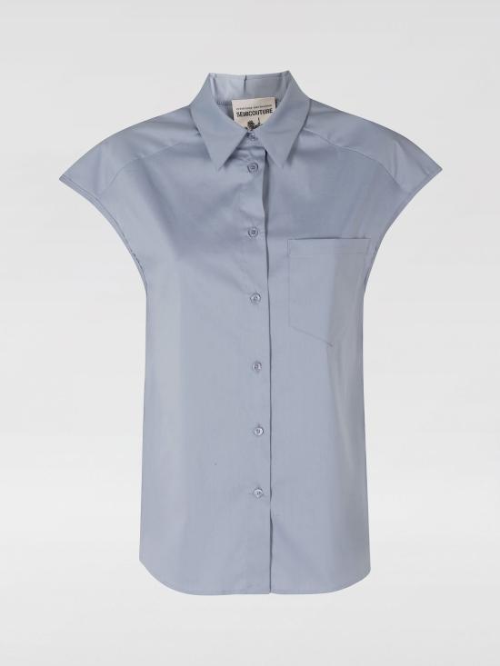 26SS 세미쿠튀르 셔츠 S6SK06 Y08 Blue - SEMI-COUTURE
