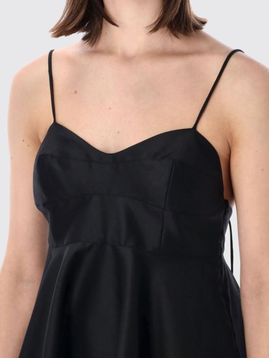 26SS 로에 긴팔 티셔츠 41920127 001 Black - ROHE