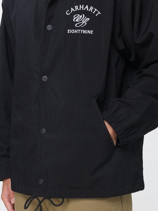 26SS 칼하트 WIP 에이티나인 코치 자켓 I036134 0D2XX Black - CARHARTT WIP