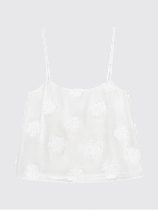 26SS 비르기테 허스카인드 긴팔 티셔츠 5971278 002 White - BIRGITTE HERSKIND