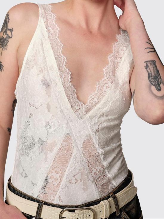 26SS 비르기테 허스카인드 긴팔 티셔츠 5989279 002 White - BIRGITTE HERSKIND