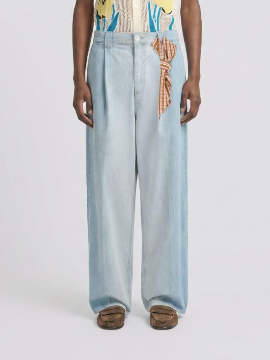 26SS 마르니 데님 팬츠 PUJU0126Q0USCZ12 00B15 Blue